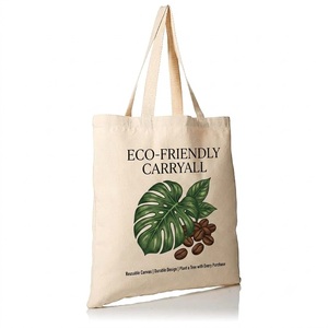 Bolsos de lona con estampado floral y letras decorativas, parte superior abierta, resistentes al agua, estilo minimalista inglés para ir de compras en todas las estaciones - Product Image 2