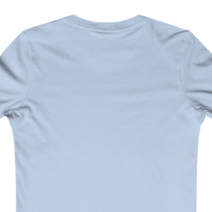 T-shirt bleu ciel à motif « Family Legacy » pour femme, design « Mom », en coton doux, manches courtes, col rond, vêtement décontracté pour tous les jours - Product Image 3