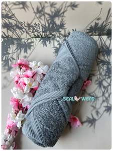 Serviette de toilette carrée en coton tissé - Séchage rapide, réutilisable, écologique et antimicrobienne pour usage domestique - Product Image 5