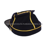 NUEVOS Gorros Kepis Franceses de Alta Calidad con Logotipo Personalizado, Reproducción Americana Vintage para Hombre