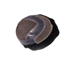 Lace Front Wig 100% Human Hair Deep Wave Body Wave Toupee Men Taz Hair for Lace Yaki Dyed Remy Hair Single Weft Prosthesis - Product Image 4