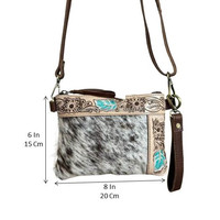Sac à main mini bandoulière en cuir de vachette véritable, fait main, tendance, de luxe pour femmes, collection 2025