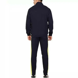 Survêtements décontractés d'hiver pour hommes personnalisables avec pantalon de jogging à manches longues - Vêtements de sport respirants en polyester/coton - Product Image 5