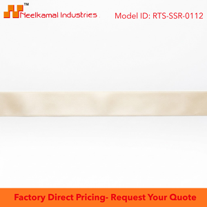 6mm Off White Light Beige Single Face Satin Ribbon OEM 20 <b>Rolls</b> x 8 Meter for Boutique Apparel Tags Hotel Amenity <b>Kits</b> Wholesale - Product Image 6