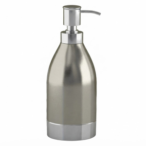 Wholesale Stainless Steel Bathroom Set <b>Soap</b> Dispenser Countertop <b>Refillable</b> <b>Hand</b> <b>Soap</b> Liquid Pump Bottle For Modern Home Hotels - Product Image 6