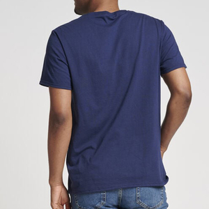 High Quality 100% Cotton Men's T-Shirt Custom Heavy <b>Weight</b> Regular Fit O-Neck Short Sleeve <b>Blank</b> Casual Solid Quick Dry - Product Image 4