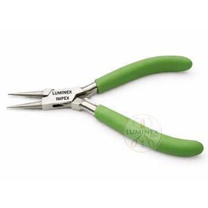 Stainless Steel Round Nose <b>Pliers</b> 5″ Jewelry Wire Looping Tool Black Grip Precision CE ISO Certified Supplier - Product Image 3