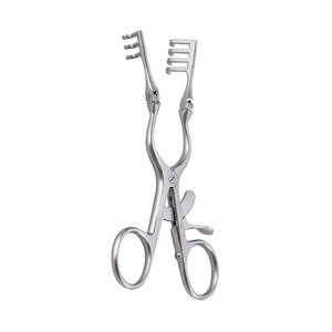 Rétracteur auto-serrant Beckman 3x4 à pointes multiples, plusieurs longueurs, ZETOMEDPRO, ensemble d'instruments chirurgicaux orthopédiques manuels - Product Image 1