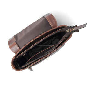 Sac messager en cuir rigide de qualité supérieure pour hommes - Product Image 5