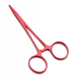 Porte-aiguilles chirurgicaux à revêtement arc-en-ciel, à mâchoires dentelées, manuels, certifiés CE Classe II, pour la formation en suture des étudiants en médecine et les hôpitaux - Product Image 5