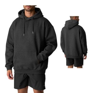 Sudadera con Capucha Oversize para Hombre, Estilo Urbano, Gruesa, Informal, de Forro Polar, Chaqueta con Capucha, Venta al por Mayor, Fabricante OEM ODM - Product Image 1