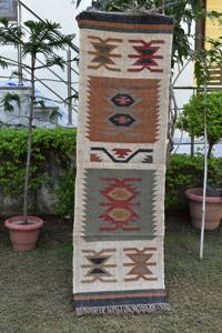 Tapis Kilim en jute tissé à la main, fibre naturelle, réversible, pliable, décoratif pour la maison et l'hôtel, prix usine. - Product Image 6