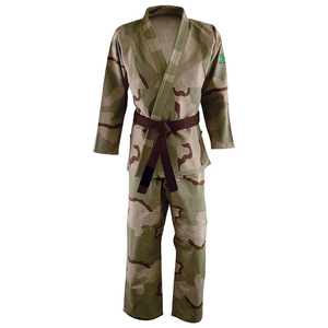 Uniforme de Artes Marciales Mixtas Transpirable, de Secado Rápido y Duradero, 220g, Mezcla de Poliéster/Algodón, con Logotipo Personalizado en la Parte Delantera/Trasera, Unisex - Product Image 6