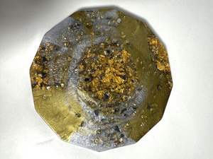 Bandeja de Bar Multifuncional de Resina Epoxi con Diseño Floral Art Deco Hecha a Mano - Product Image 4