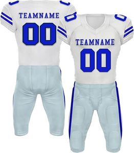 Ropa Deportiva Cómoda de Alta Calidad a Precio Razonable, Uniforme de Fútbol Americano Personalizado con Nombre y Número del Equipo - Product Image 4