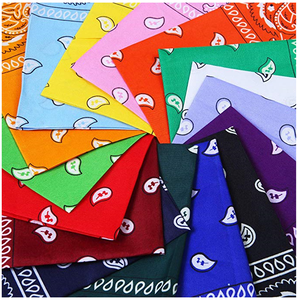 Bandana multifonctionnel 100 % coton à logo personnalisé, motif cachemire classique, doux, pour toutes les saisons – Vente en gros - Product Image 6