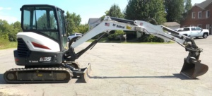 Miniexcavadora de orugas hidráulica BOBCAT E35I 2021 de segunda mano en excelentes condiciones, lista para la venta - Product Image 2