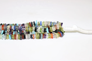 Venta al por mayor cuentas de discoteca de piedras preciosas múltiples cuentas naturales de citrino de forma cuadrada suave para la fabricación de joyas - Product Image 2