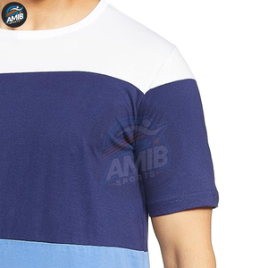 T-shirt homme personnalisé de haute qualité, poids lourd, 100% coton, col ajustable, nouvelle arrivée. - Product Image 6