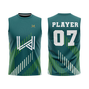 Camisetas Personalizadas de Fútbol Americano 7v7 sin Mangas, Sublimadas, 100% Poliéster, Transpirables, de Secado Rápido, Antibacterianas, para Entrenamiento - Product Image 6