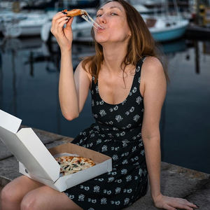 Printed <b>Pizza</b> <b>Boxes</b> Corrugated Board Wholesale Eco Friendly Food Packaging B2B - Product Image 5