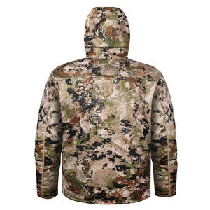 Veste de chasse en toile d'hiver durable pour les aventures en plein air, imperméable et coupe-vent, tissu respirant, technologie d'évacuation de l'humidité - Product Image 2
