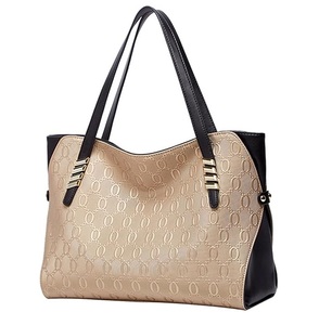 Bolso Tote de Cuero Genuino Personalizado OEM para Mujer, Venta al por Mayor, Elegante Bolso de Hombro de Moda, Bolsos de Lujo de Piel de Vacuno de Primera Calidad para Mujer 2026 - Product Image 1