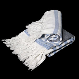 Toallas Fouta o Hammam de Lujo, Rayadas, Ecológicas, de Algodón Orgánico para Uso en la Playa, al Mejor Precio, Exportador en India - Product Image 1