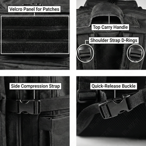 Sac à dos tactique multifonctionnel portable pour le cyclisme et la randonnée en plein air, vente en gros, haute qualité, grande capacité - Product Image 2