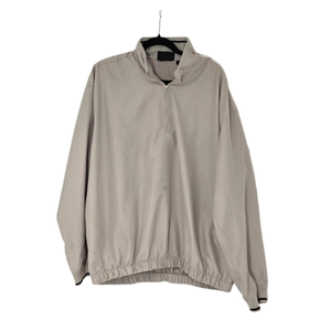 Golf Windshirt <b>Zip</b> Pullover Khaki <b>Men</b> Long Sleeve 1/4 <b>Zip</b> <b>Mens</b> Performance Sweatshirt Golf with Custom Logo Windbreaker <b>Jacket</b> - Product Image 3
