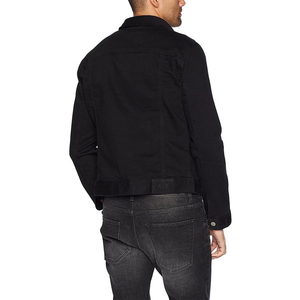 Fabricante de Chaquetas Vaqueras Personalizadas para Hombre, OEM ODM, Chaqueta Trucker de Algodón Vintage Lavado, Proveedor Mayorista de Marca Privada - Product Image 2