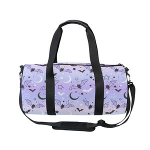 Bolsa de Viaje Unisex con Estampado de Murciélagos Coloridos, Envío Directo, Impresión Bajo Demanda, Bolsa de Equipaje Resistente, Bolsa de Gimnasio Práctica y Duradera para Hombre - Product Image 3