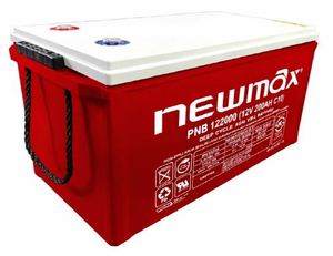 แบตเตอรี่เจล VRLA รุ่น 17 PNB122300 ขนาด 230AH สำหรับระบบโซลาร์เซลล์แบบ Deep Cycle ระบบออฟกริด อินเวอร์เตอร์ ระบบสำรองไฟฟ้า (UPS)  ไม่ต้องบำรุงรักษา  ชนิดตะกั่ว-กรด - Product Image 2