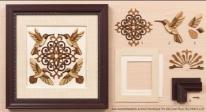 Premium Natural Wood Veneer Art Frame | Modern Decorative <b>Wall</b> Frame | Handcrafted Home & Office Decor - Product Image 5