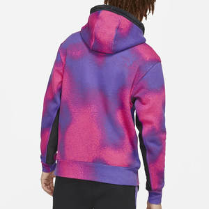 Sudadera con Capucha Premium Sublimada para Hombre |   Sudadera Técnica Galaxy Nebula en Morado y Rosa |   Sudadera Profesional para Entrenamiento Atlético en Gimnasio - Product Image 2