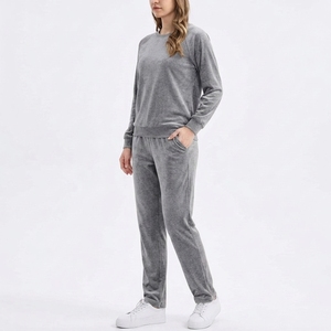 Conjunto Deportivo Informal para Mujer, Sudadera Holgada de Manga Larga y Pantalones Jogger con Cintura Elástica - Product Image 6