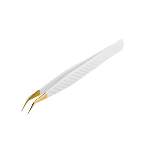 Pince à épiler de précision à pointe fine, antistatique, outil de beauté, pince à épiler pour extensions de cils, pince à épiler pour soins des sourcils, en acier inoxydable, outil professionnel - Product Image 1