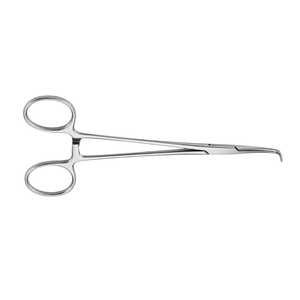 Pinzas Quirúrgicas Anguladas Manuales de Acero Inoxidable, Juego de Instrumentos con Certificación CE para Uso Hospitalario, Manipulación Precisa de Tejidos y Disección - Product Image 1