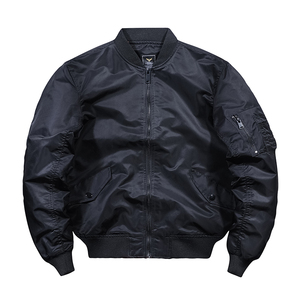 Chaquetas Bomber Cortas de Invierno Impermeables para Hombre, de Alta Calidad, con Cuello Alto y Logotipo en la Parte Delantera - Product Image 1