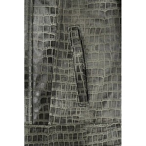 Custom Genuine Python Pattern <b>Leather</b> <b>Jacket</b> Men Luxury Motorcycle Outerwear OEM ODM Factory Sample Service Available - Product Image 5
