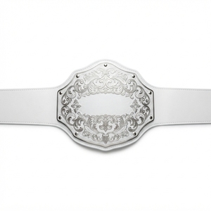 Premium Custom Championship <b>Belt</b> <b>Wrestling</b> Boxing Sports Award <b>Belt</b> Personalized Metal Plate Leather Strap Engraved Design - Product Image 1