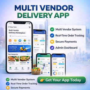 แอปพลิเคชันมือถือตลาดจำหน่ายสินค้ารุ่นใหม่ รองรับผู้ขายหลายคน ติดตามสถานะแบบเรียลไทม์ ข้อซื้อขายที่ปลอดภัย แดชบอร์ดวิเคราะห์ข้อมูล - Product Image 1