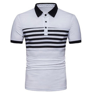 Chemises de sport pour hommes en coton 100% à séchage rapide, taille asiatique, 14 couleurs, impression personnalisée du logo, taille plus, chemises de golf unies, manches courtes - Product Image 5