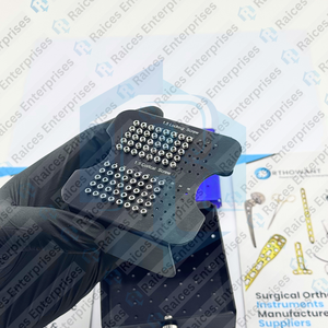Tornillos Autoperforantes y Corticales de 1.5mm, Caja de Almacenamiento de Aleación de Aluminio, Instrumento Quirúrgico Veterinario Ortopédico con Certificación CE - Product Image 5