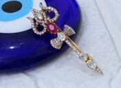 Broche de Plata 925 Vintage con Diseño de Pavo Real, Cristales y Diamantes de Imitación, Joyería para Mujer, Regalo Unisex, Broche de Lujo para Fiesta - Product Image 2