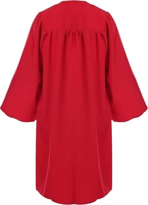 Ensemble Robe de Cérémonie, Toque et Pompon – Polyester Mat de Haute Qualité – Robe de Remise de Diplôme Classique avec Fermeture Éclair Facile à l'Avant - Product Image 2