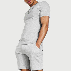 New Streetwear Fashion Casual Wear Men's <b>Twin</b> <b>Set</b> T-Shirt and Short <b>Sets</b> Casual Clothing Top Selling Cotton Men's <b>Twin</b> <b>Sets</b> - Product Image 5