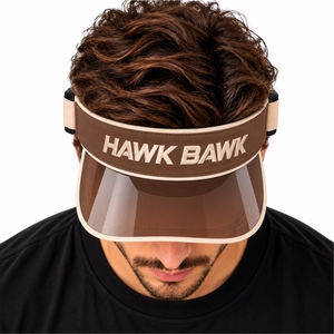 Visera Deportiva Unisex con Rayas, Ajustable, con Visera Curva y Correa Ajustable, 100% Poliéster, Protección UV, para Uso Casual al Aire Libre - Product Image 4