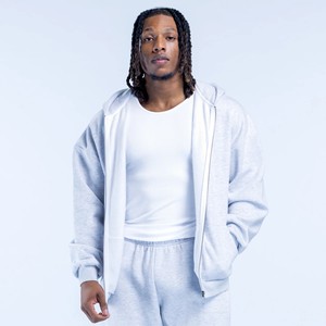 Sudaderas con Capucha de Punto para Hombre, de Alta Calidad, con Logotipo Personalizado, al por Mayor, Casuales, Extra Grandes, con Cierre, Resistentes al Viento, de Manga Larga y con Bolsillos - Product Image 2