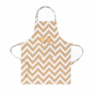 Adjustable Sleeveless 100% Cotton Bib Apron Custom Logo Printed Kitchen Linen for Chef Home Restaurants Hotels Durable Feature - Product Image 4